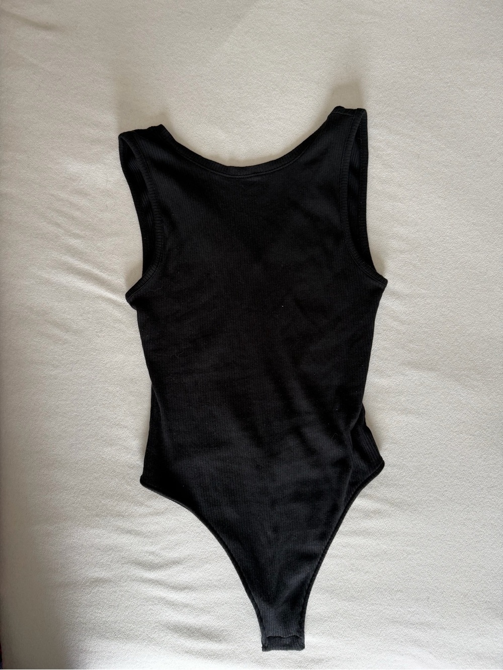NWOT American Eagle Outfitters Black Ribbed Womens Bodysuit